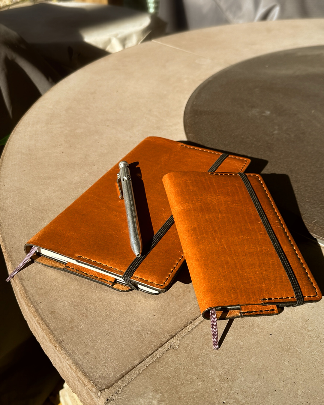 Horween Dublin Notebook Cover detail