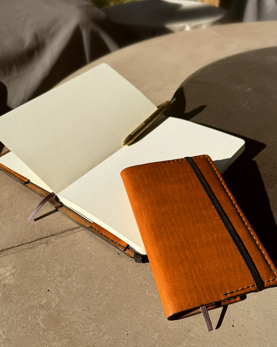 Horween Dublin Notebook Cover detail
