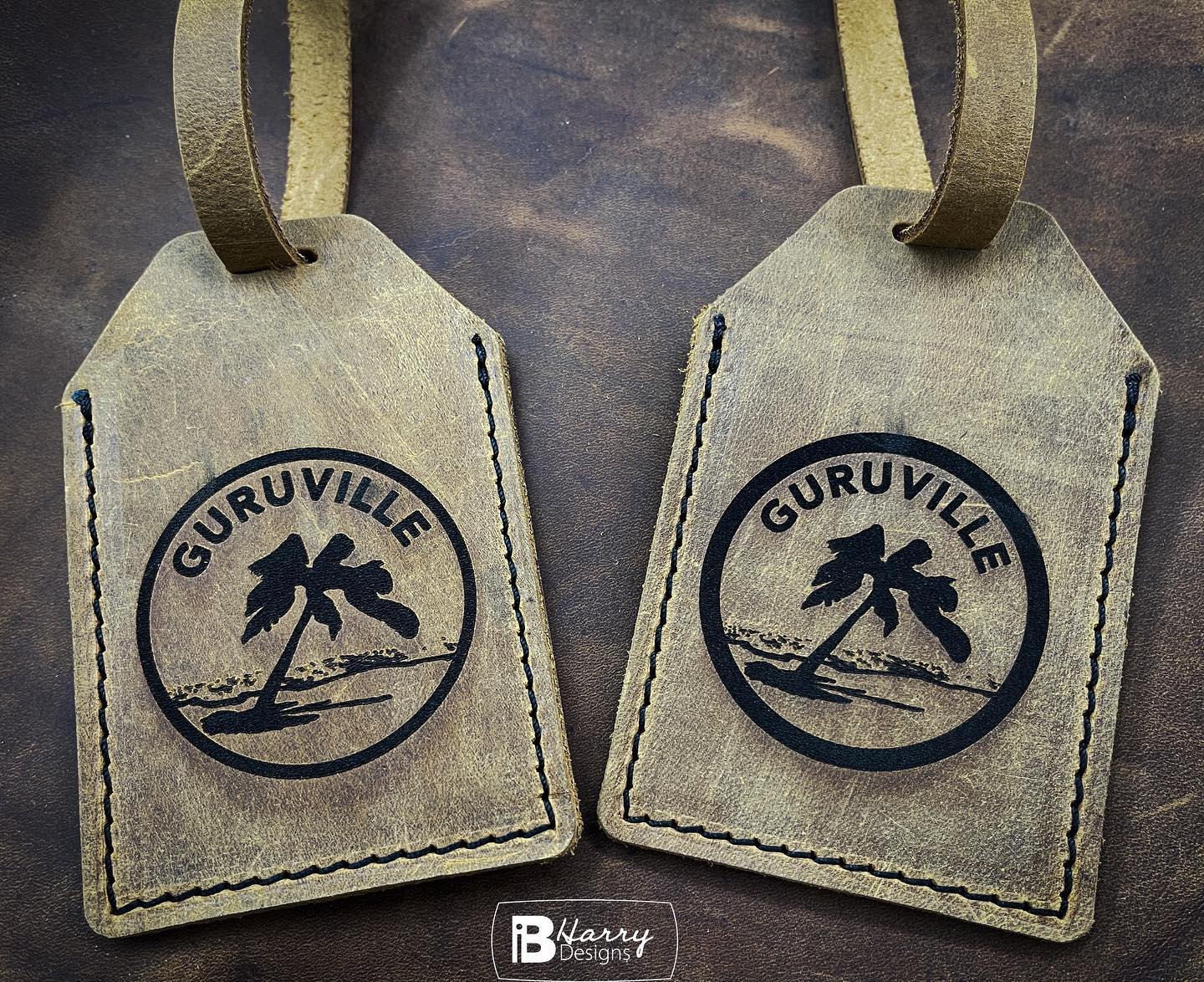 Laser Cut Bag Tags