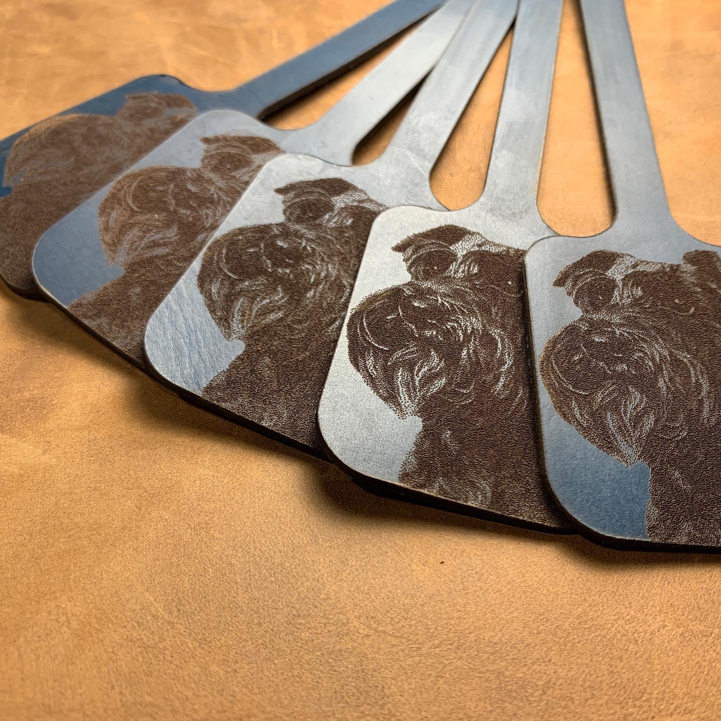 Leather Pet ID Tags