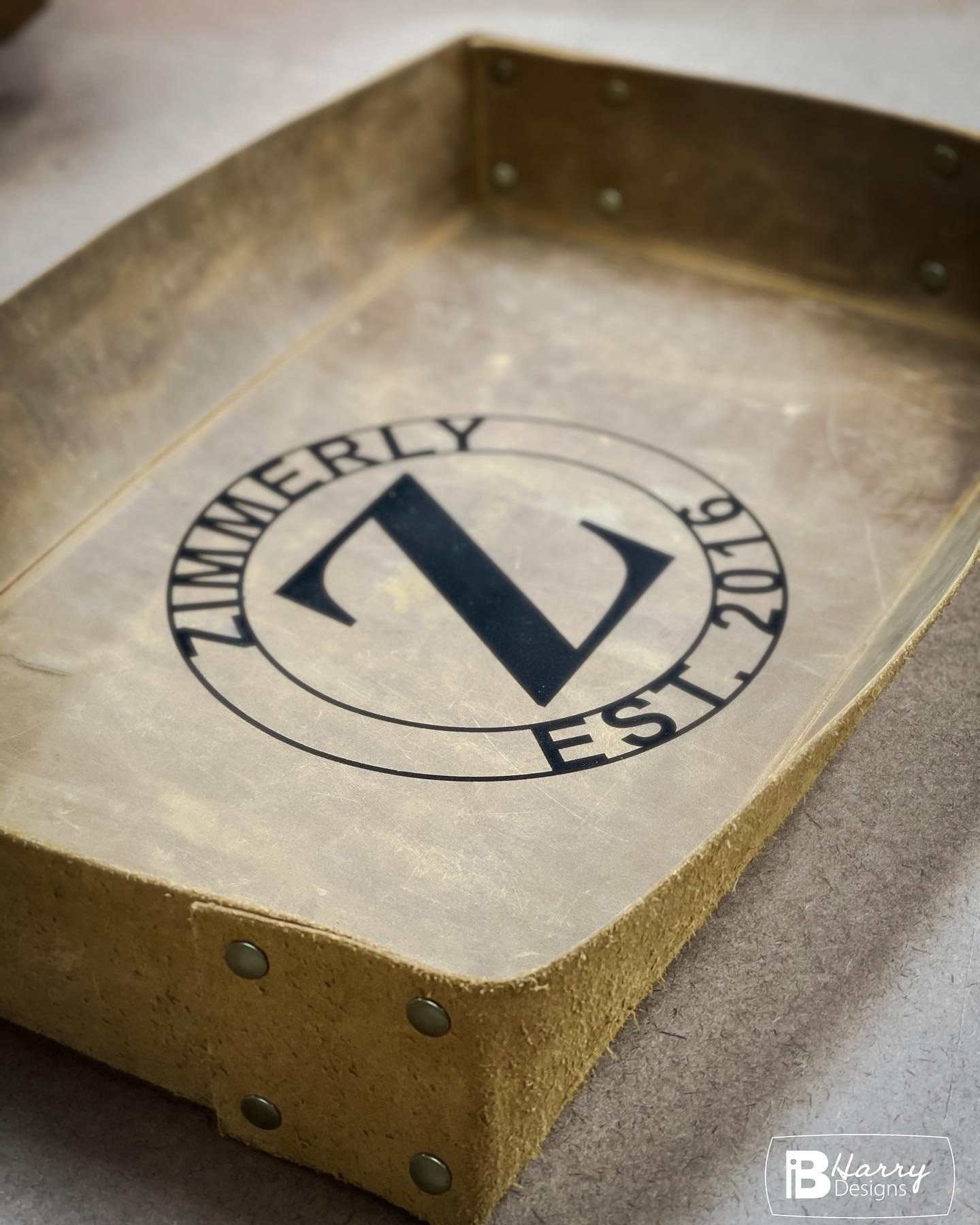 Engraved Valet Tray