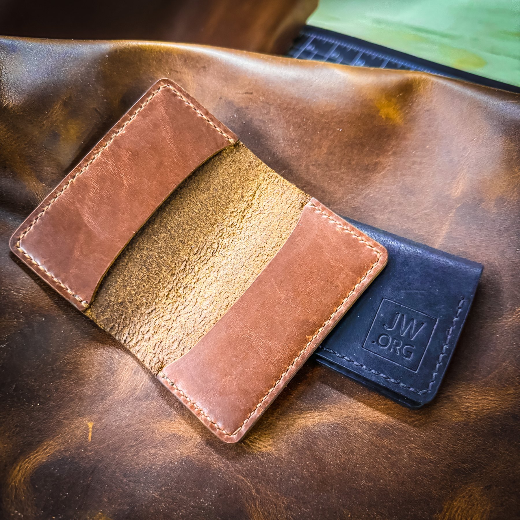 Stamped Wallet